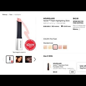 Hourglass' Vanish Flash Highlighter - Pink Flash